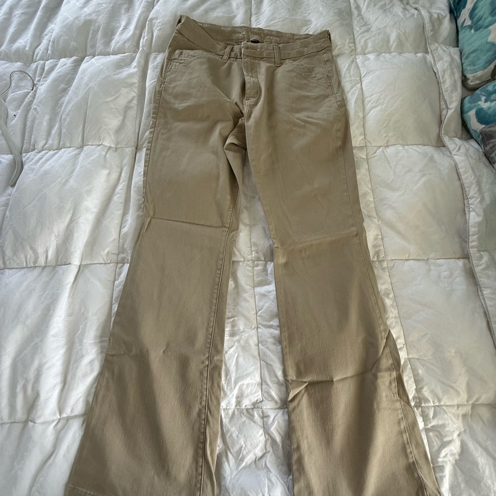 American Eagle Outfitters Beige Casual Pants